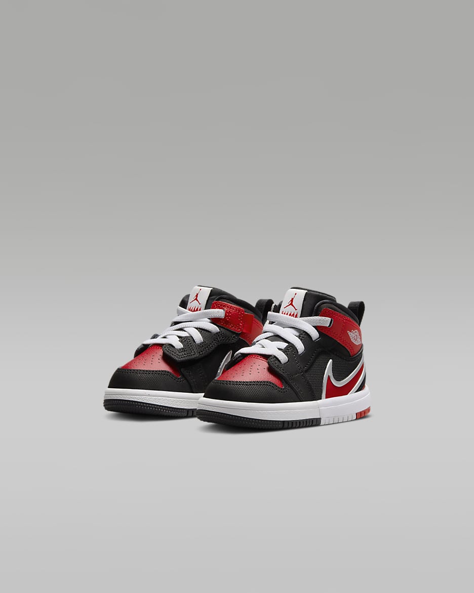 Jordan 1 Mid RM EasyOn Baby Toddler Shoes. Nike